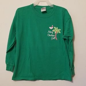 "Merry Christmas Y'all" Long Sleeve Shirt